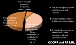 FIGURE 3: Ownership structure of Azertel after becoming a sole owner of Azercell in 2008